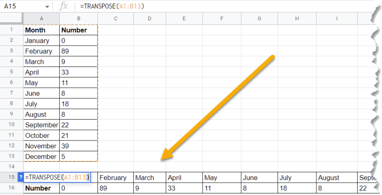 How To Use The TRANSPOSE Function In Google Sheets Spreadsheet Daddy