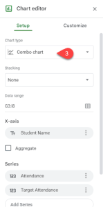 How To Add A Target Line In Google Sheets Column Line Charts