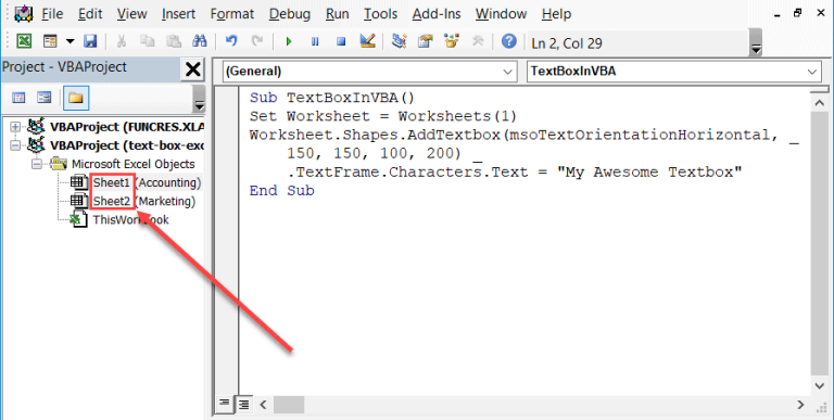 How To Add Edit And Remove A Text Box In Excel