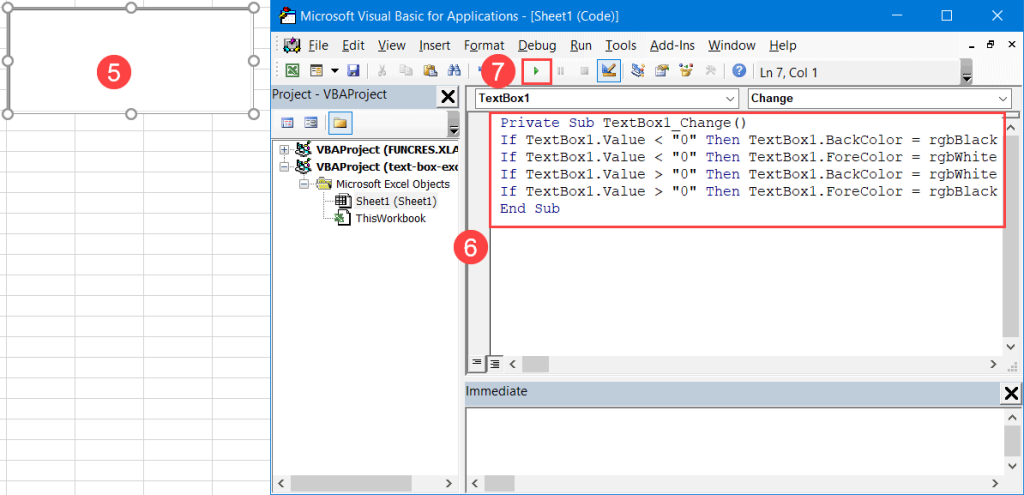 Set up conditional formatting in VBA