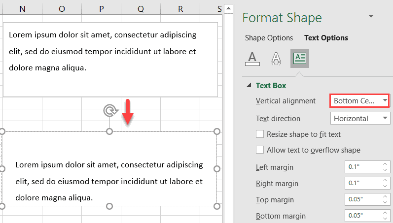 Vertical alignment