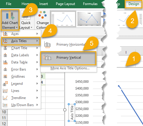 How to Add Axis Titles to Your Line Chart in Excel
