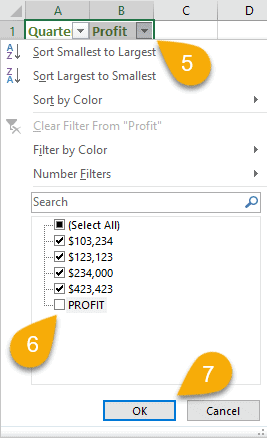 The errors checking