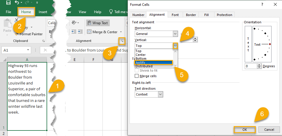 How To Change Spacing In Excel Cell