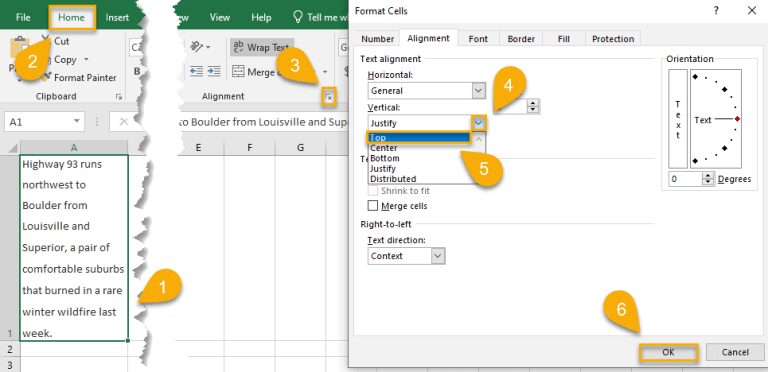 Adjust Text Spacing In Excel Cell