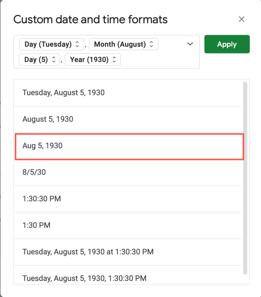 change date and time