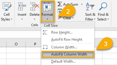 how to set AutoFit column width