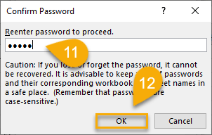 The password