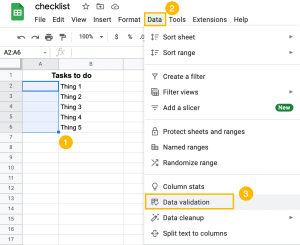 How to☝️ Сreate a Checklist in Google Sheets - Spreadsheet Daddy