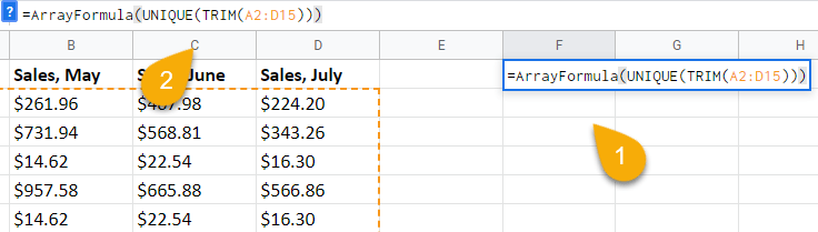 Array Formula