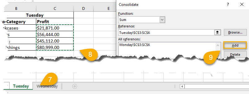 Consolidate box