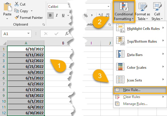 How to Add an Alarm in Excel with Conditional Formatting