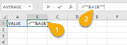 Adding Single Quotes in Excel