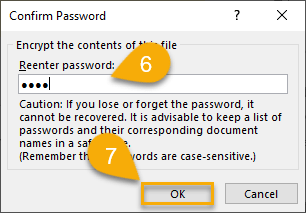 Confirm password