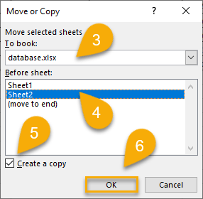 Create a copy option