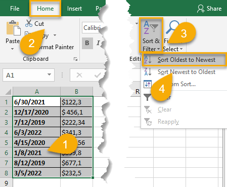 How to Apply Filter Sorting to Multiple Columns