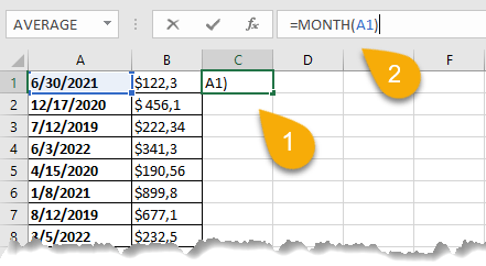 Month Formula