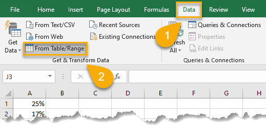 Using Power Query