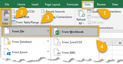 Using Power Query