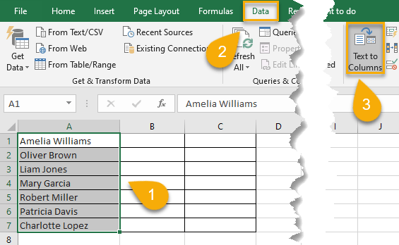 Using the Data Menu