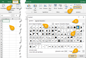 How to☝️ Use Harvey Balls in Excel - Spreadsheet Daddy