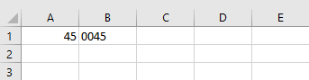 Zero at the Front of a Number in Excel