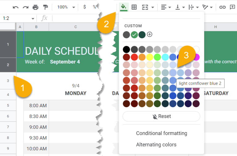 Does Excel Have A Schedule Template