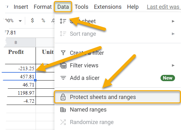 How To Lock A Row In Google Sheets Spreadsheet Daddy