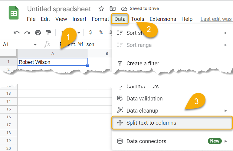 How to Split Text to Columns Using the Data Menu