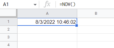 What are some similar formulas to the TODAY function in Google Sheets