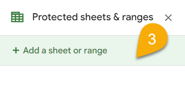 Add a sheet or range