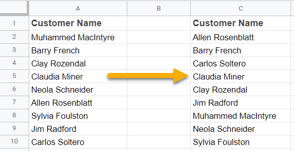 Auto Sort in Google Sheets