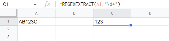 Extract Substring from Anywhere in a String in Google Sheets