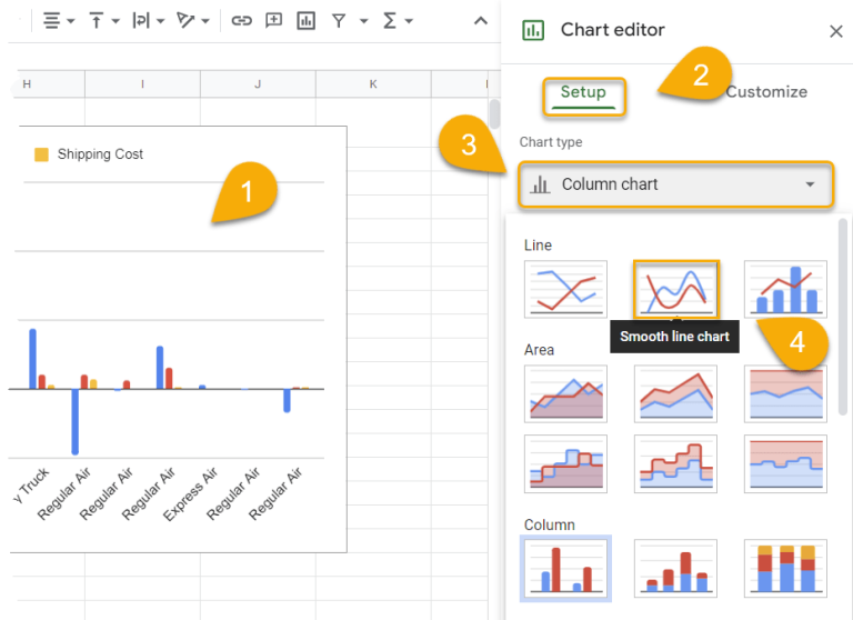 How To Edit A Graph In Google Spreadsheet