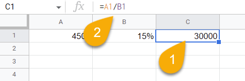 How to Divide Percentages