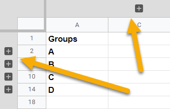 How to Expand Grouped Rows or Columns