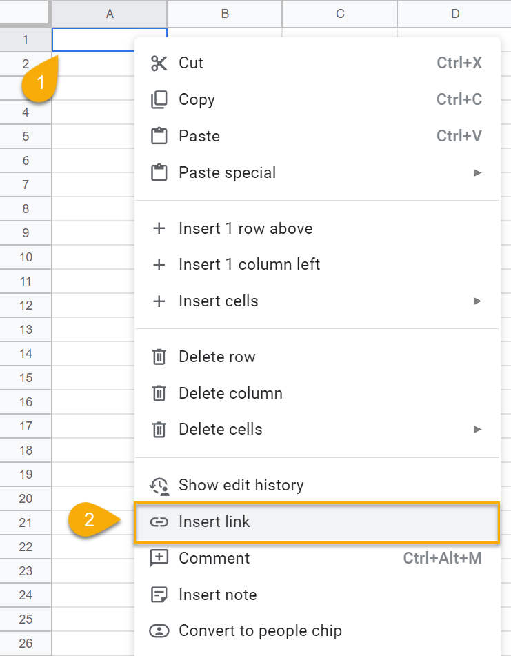 google sheets create link to another sheet