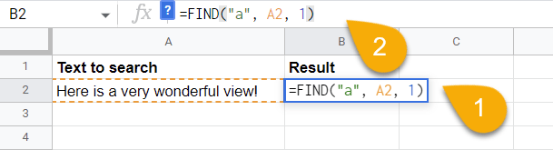 How to Quickly Apply the FIND Functi