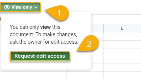 How to Request Edit Access