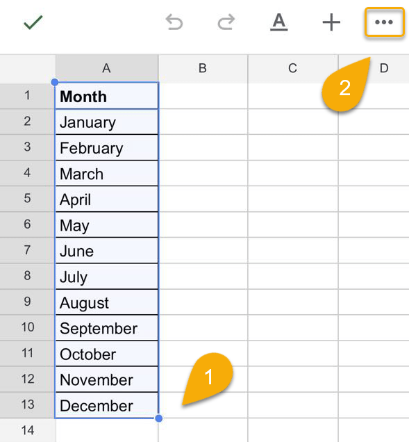 How to Sort by Column in Google Sheets on a Mobile Device