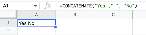 How To☝️ Use The CONCATENATE Function In Google Sheets - SpreadsheetDaddy