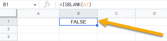 The ISBLANK Function