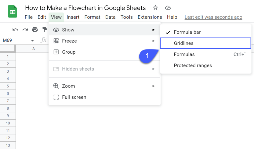 How to☝️ Make a Flowchart in Google Sheets in 2023 (+ Examples