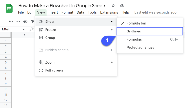 How to☝️ Make a Flowchart in Google Sheets in 2023 (+ Examples