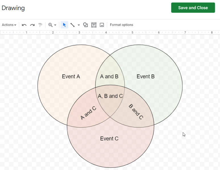 How to☝️ Make a Venn Diagram in Google Sheets - Spreadsheet Daddy