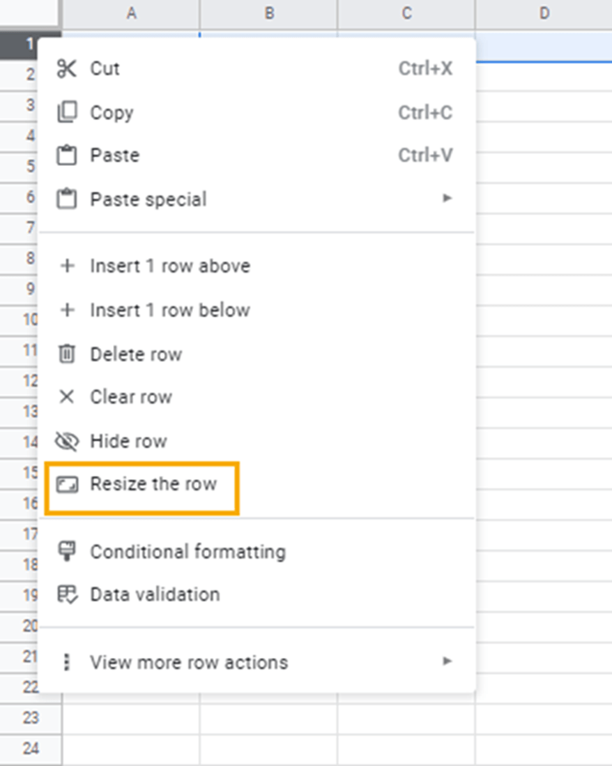 How to Change Row Height in Google Sheets Quick and Easy