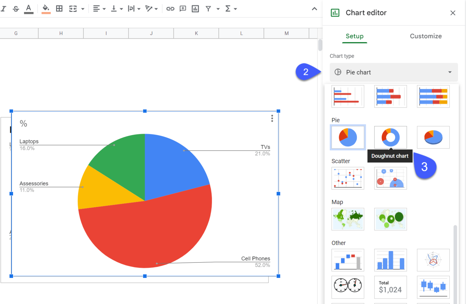 How To☝️ Make A Multi-Level Nested Pie Chart With Subcategories In ...