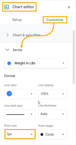 How to☝️ Connect Scatter Plot Data Points in Google Sheets ...