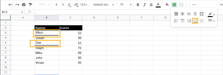 How to☝️ Underline in Google Sheets [2025 Guide] - Spreadsheet Daddy