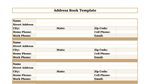 5 Free☝️ Google Sheets Address Book Templates - Spreadsheet Daddy